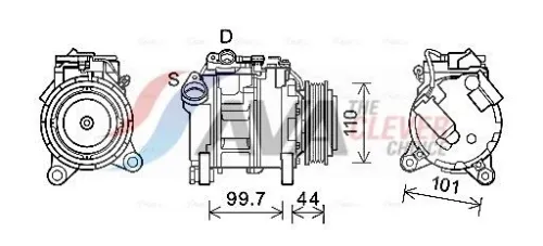 Compressor, air conditioning