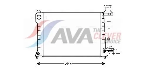 Radiator, engine cooling