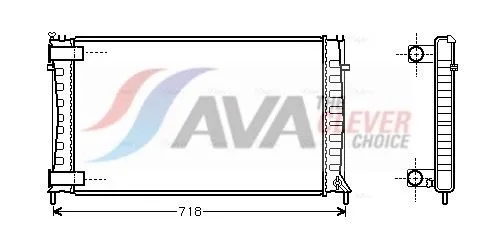 Radiator, engine cooling
