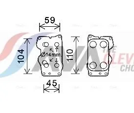 Oil Cooler, engine oil