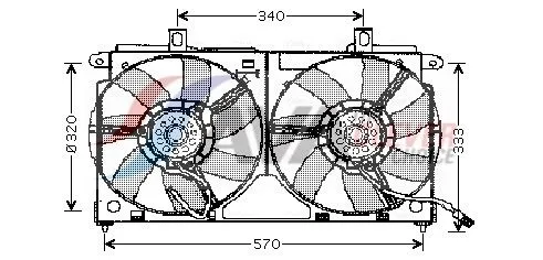 Fan, engine cooling