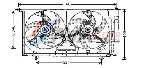 Fan, engine cooling