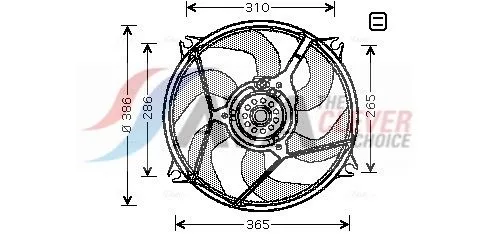 Fan, engine cooling