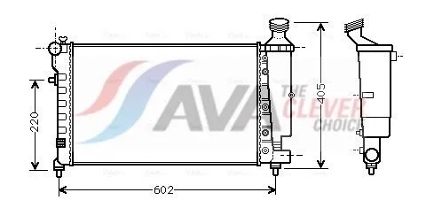 Radiator, engine cooling