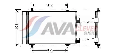 Condenser, air conditioning