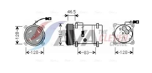 Compressor, air conditioning