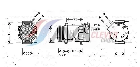 Compressor, air conditioning