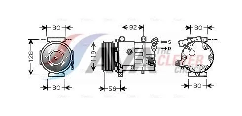Compressor, air conditioning