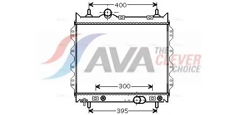 Radiator, engine cooling