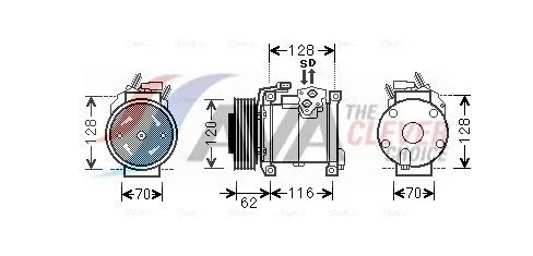 Compressor, air conditioning