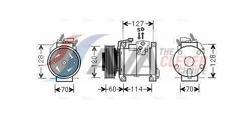 Compressor, air conditioning