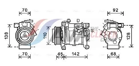 Compressor, air conditioning