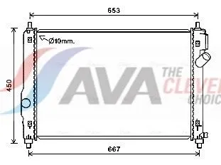Radiator, engine cooling