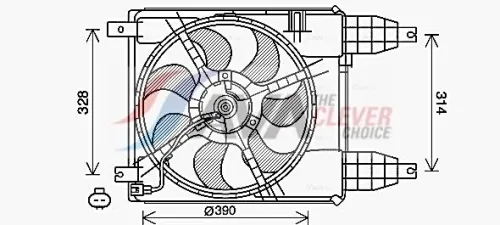 Fan, engine cooling