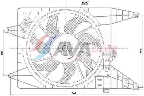 Fan, engine cooling
