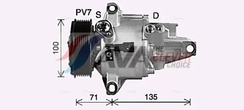 Compressor, air conditioning