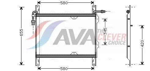Condenser, air conditioning