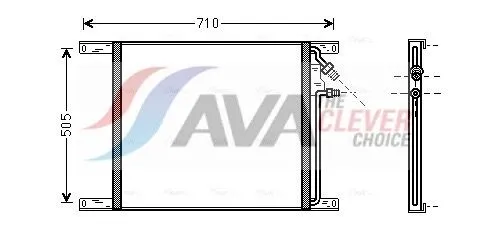Condenser, air conditioning