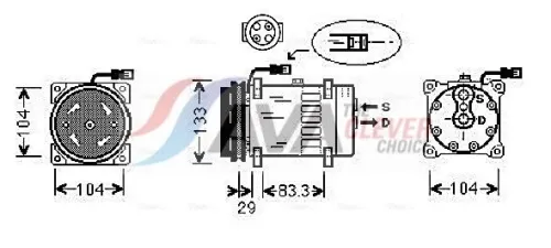 Compressor, air conditioning