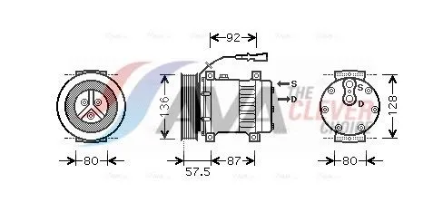 Compressor, air conditioning