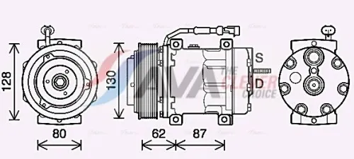 Compressor, air conditioning