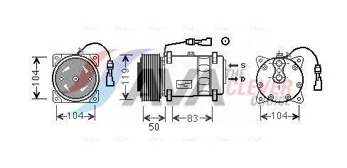 Compressor, air conditioning