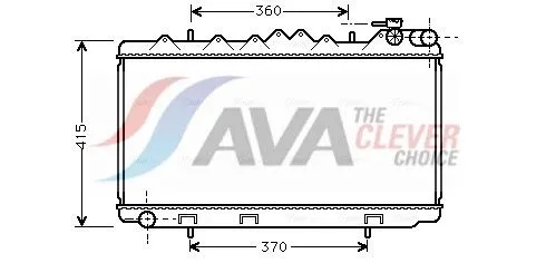 Radiator, engine cooling