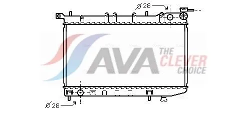 Radiator, engine cooling