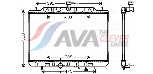 Radiator, engine cooling