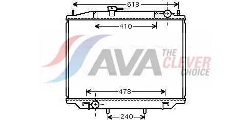 Radiator, engine cooling