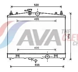Radiator, engine cooling