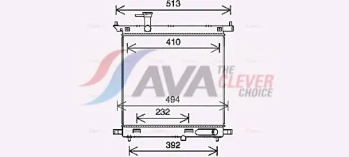 Radiator, engine cooling