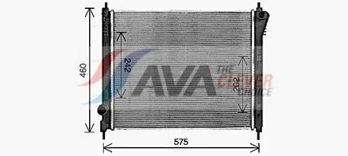 Radiator, engine cooling