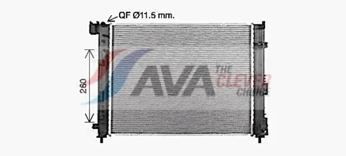 Radiator, engine cooling