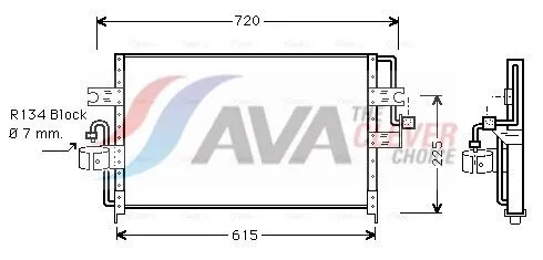 Condenser, air conditioning