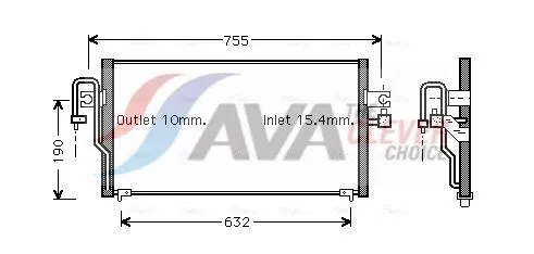 Condenser, air conditioning
