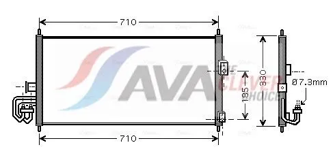 Condenser, air conditioning