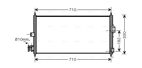 Condenser, air conditioning