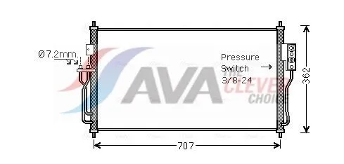 Condenser, air conditioning