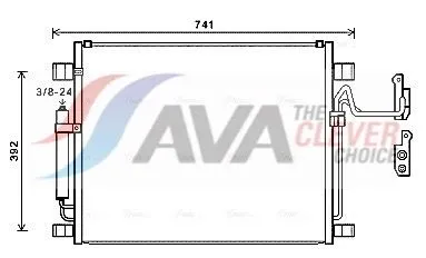 Condenser, air conditioning