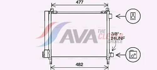 Condenser, air conditioning