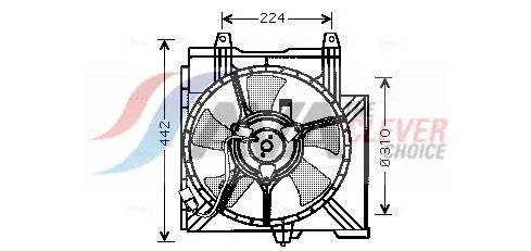 Fan, engine cooling