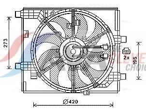 Fan, engine cooling