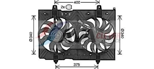 Fan, engine cooling