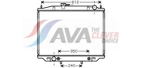 Radiator, engine cooling