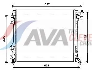 Radiator, engine cooling