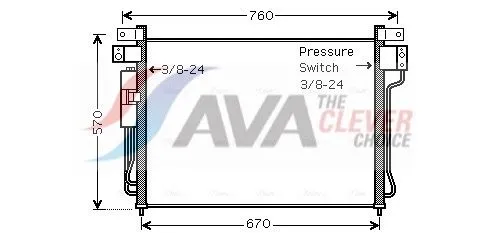 Condenser, air conditioning