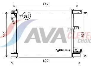 Condenser, air conditioning