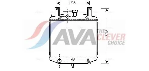 Radiator, engine cooling