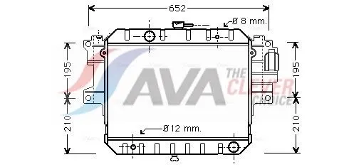 Radiator, engine cooling